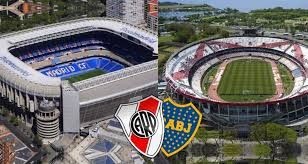 Estadios de Boca Juniors o River Plate